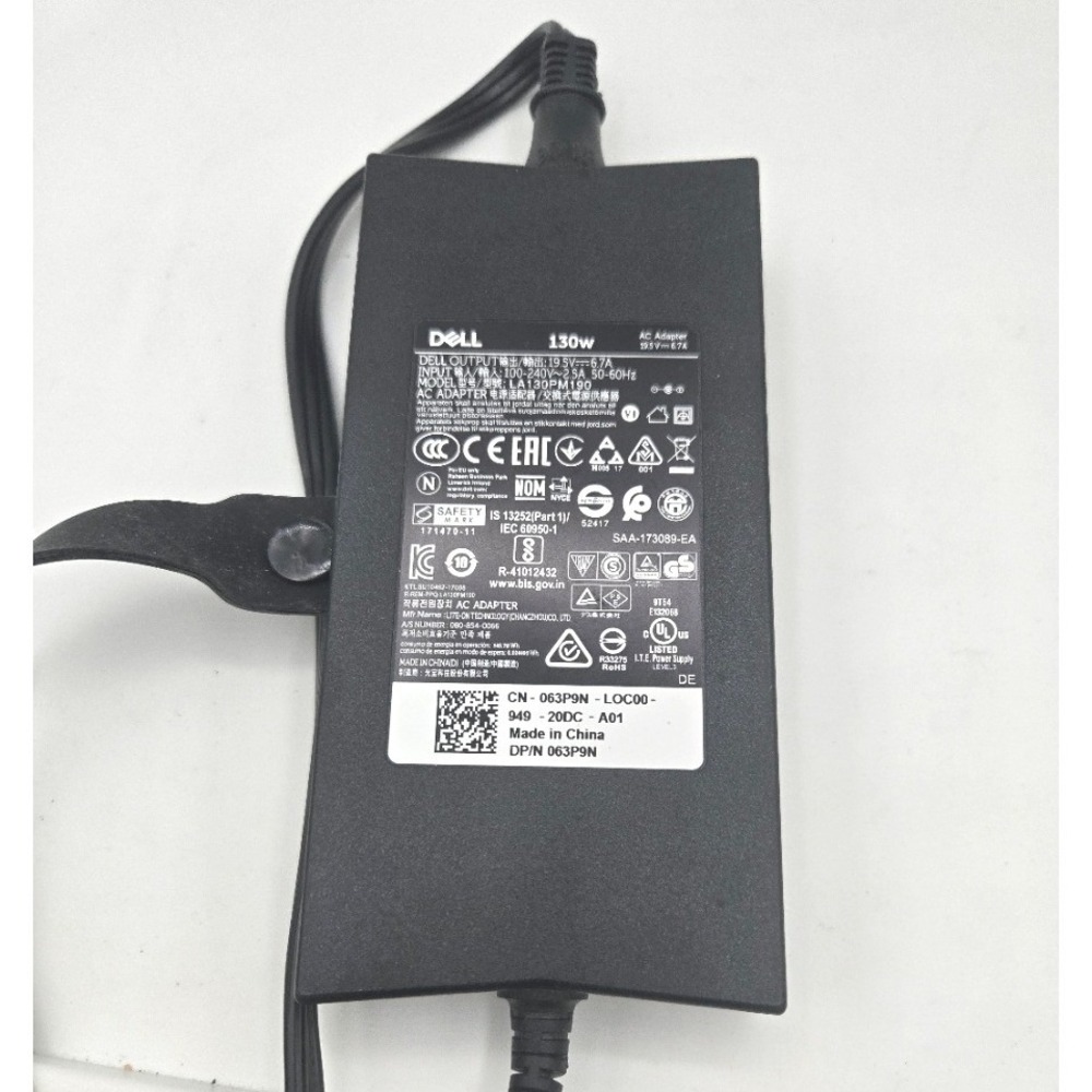 Dell 130W AC Adapter Power‎ Supply LA130PM190